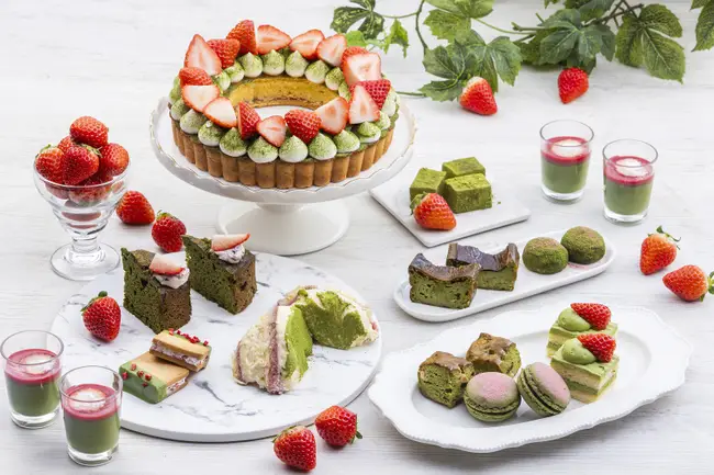 いちご×抹茶フェア！シーガイアでバイキング