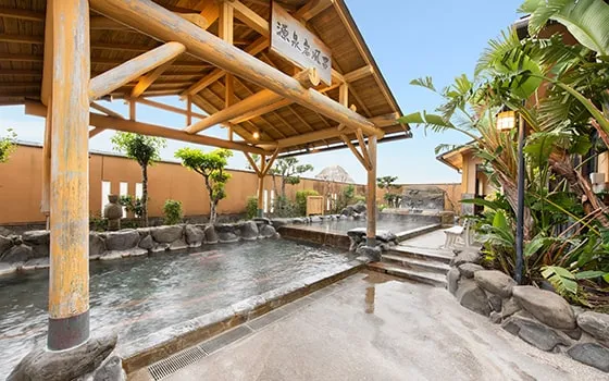 くつろぎの指宿　こころの湯　ランチと温泉考古ロマンの旅